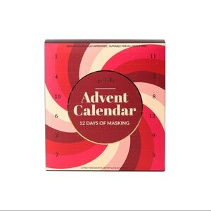 New! Que Bella Advent Calendar 12 days of Masking
Gift Set - 12ct/2.88 fl oz